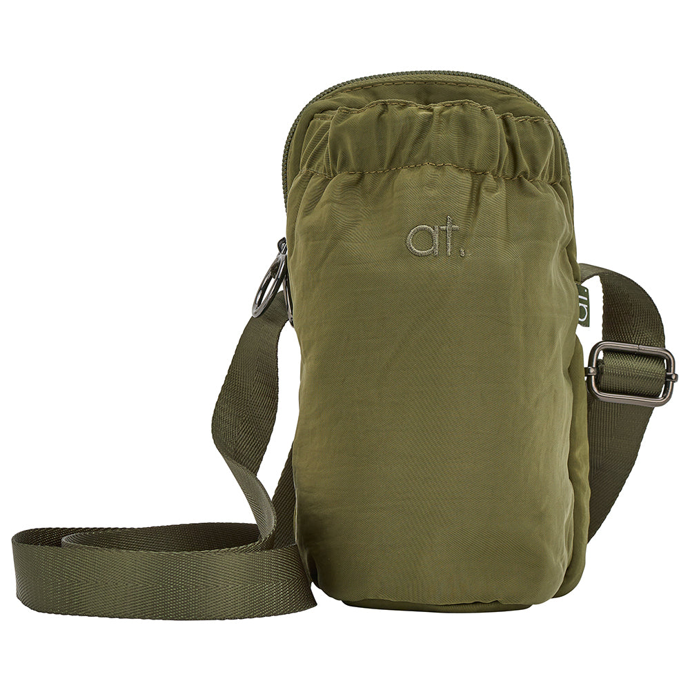 AT Travel Water Bottle Phone Bag - Olive