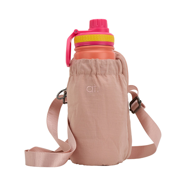 AT Travel Water Bottle Phone Bag - Pink