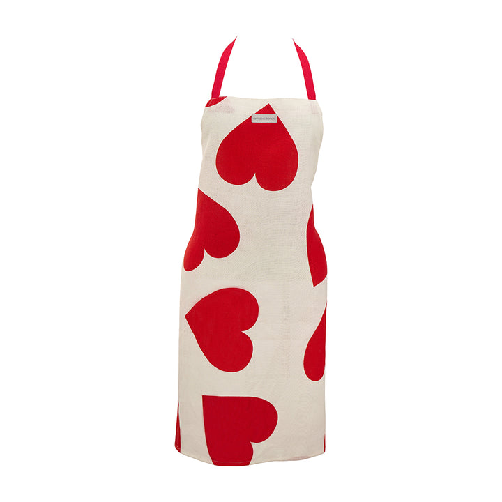 Apron - Linen - Love Heart