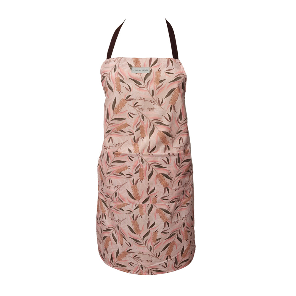 Bottlebrush light - cotton - apron