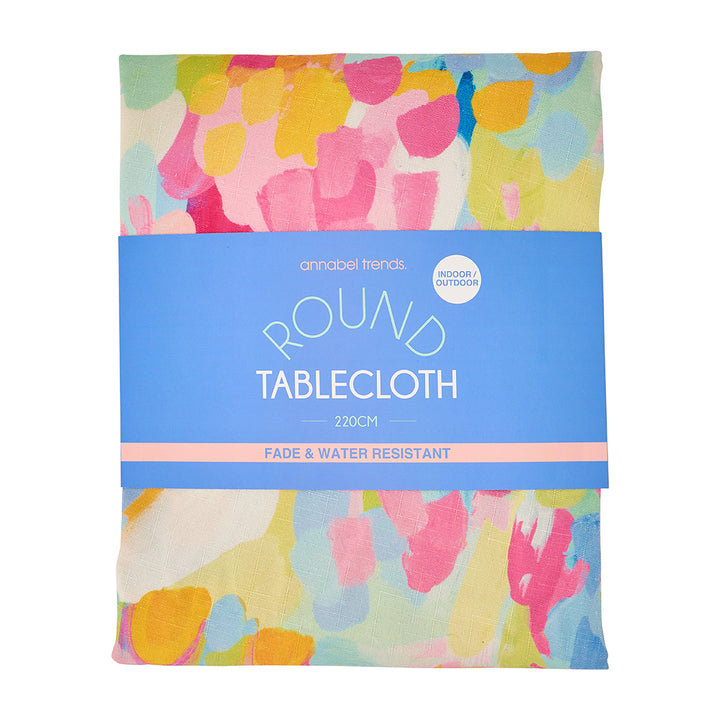 Round Tablecloth - Good Vibes