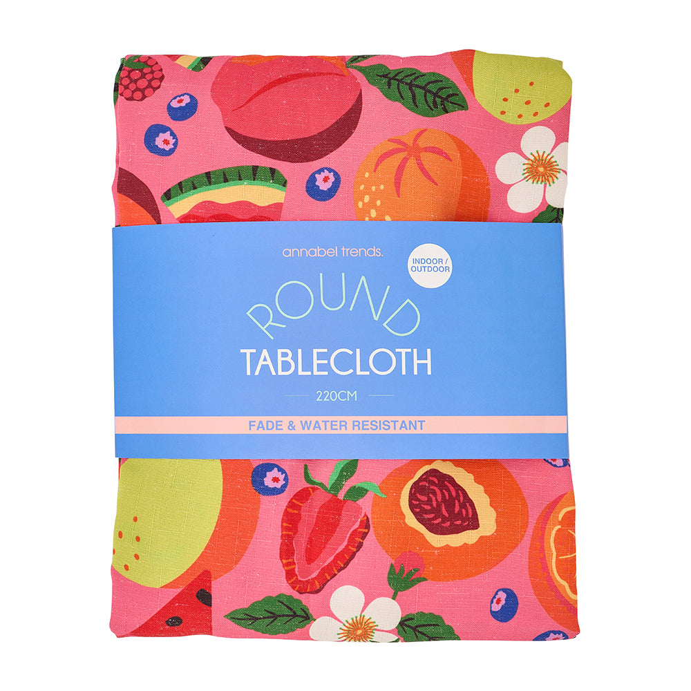 Round Tablecloth - Tropicana