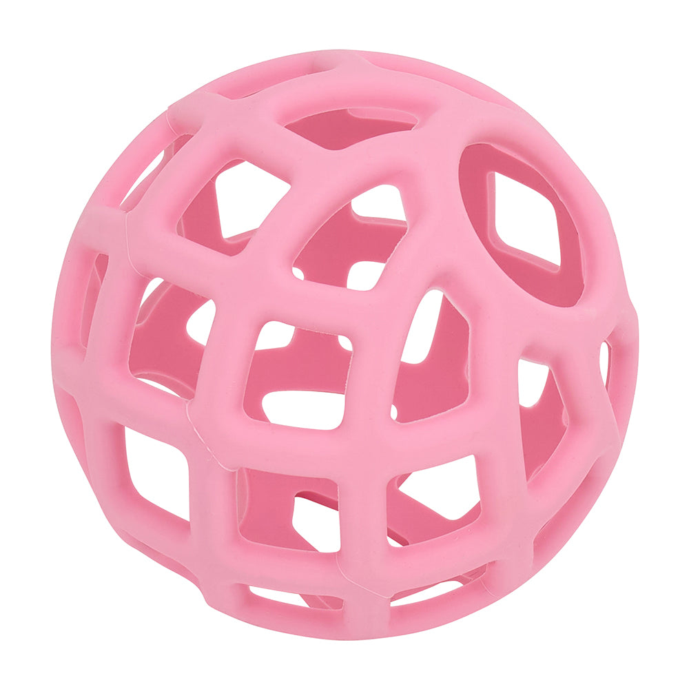 Silicone Ball Teeter - Pink