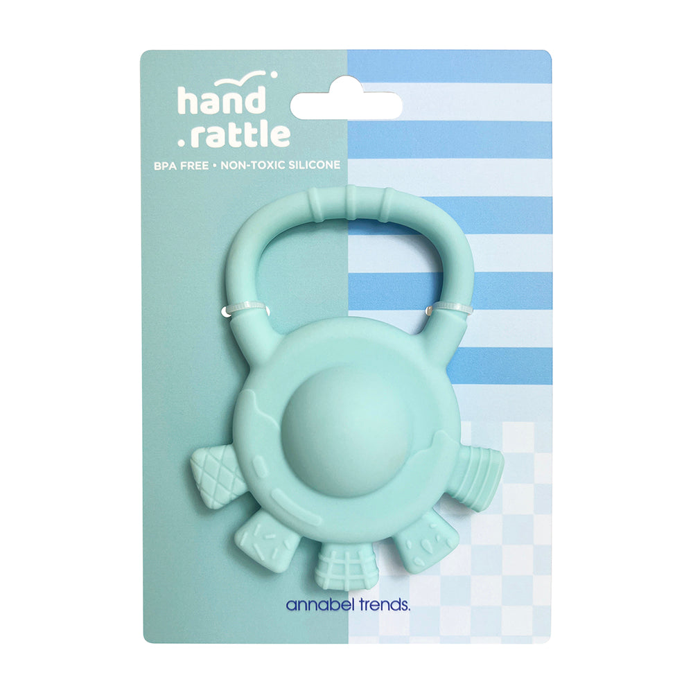 Silicone-Hand-Rattle-Backing-Board-Aqua