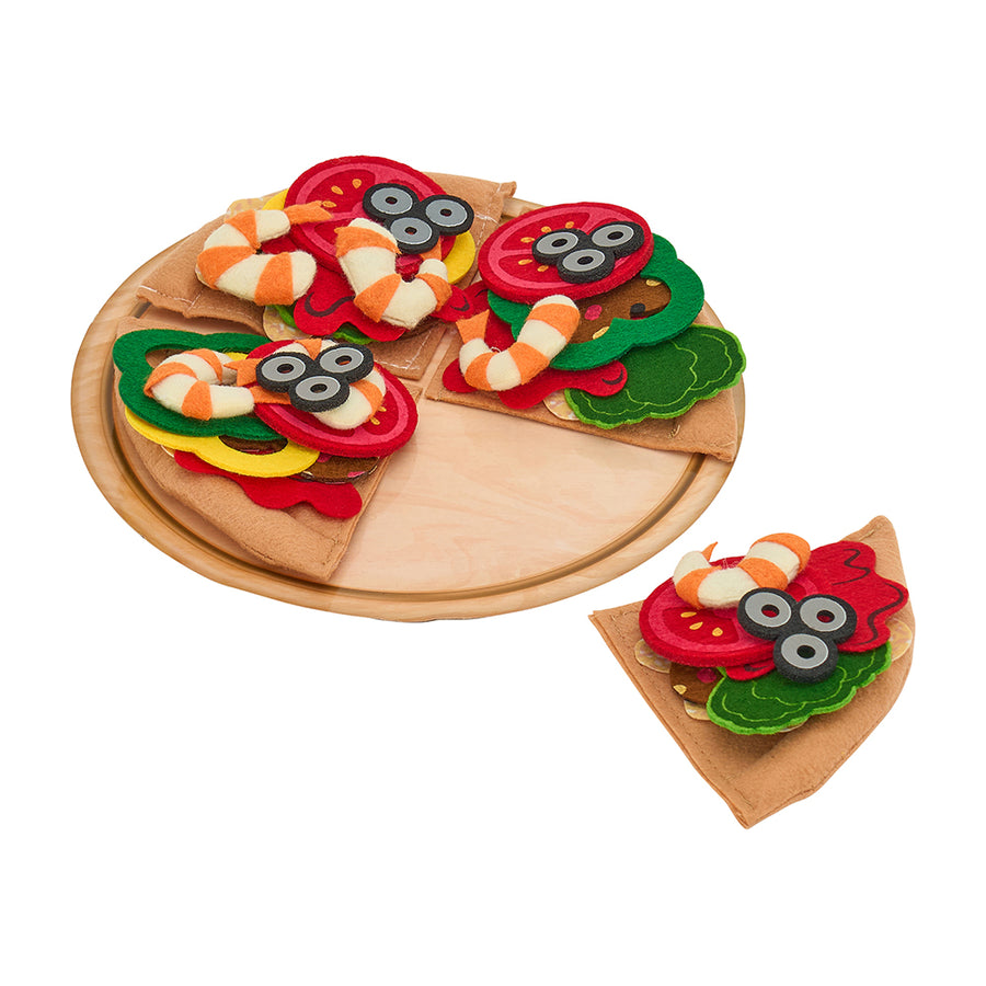 Kids Fabric Play Set - Pizza