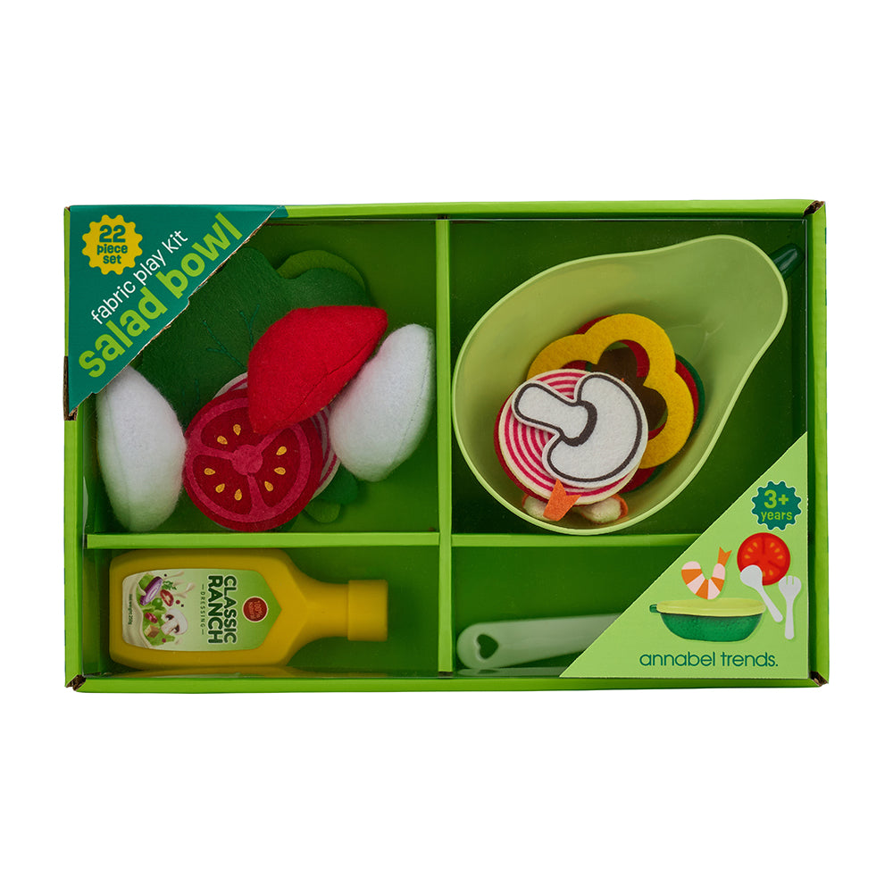 Kids Fabric Play Set - Salad