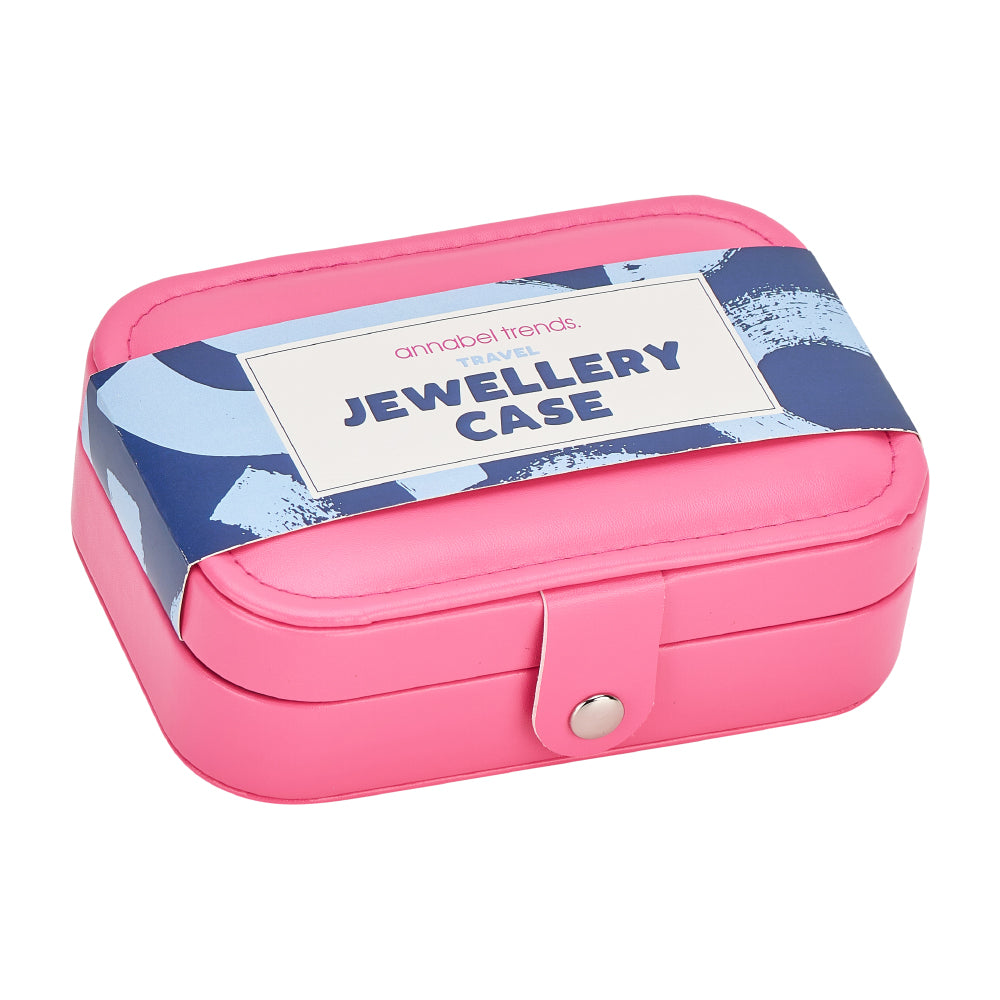 AT TRAVEL JEWELLERY CASE PINK