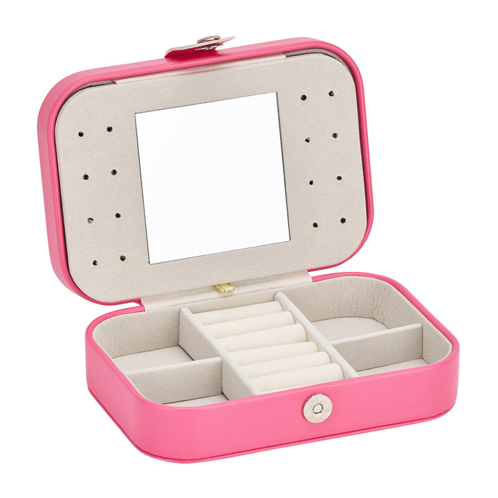 AT TRAVEL JEWELLERY CASE PINK