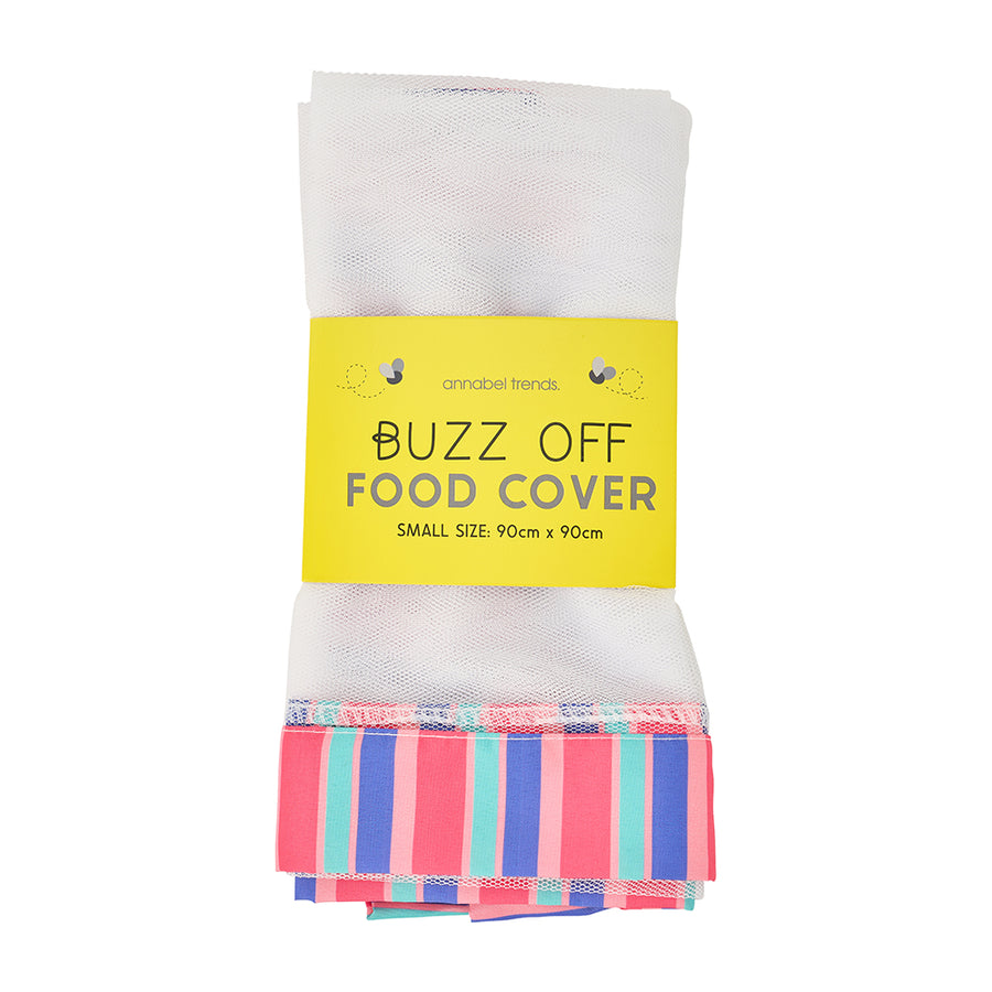 Buzz Off Food Cover Small - Stripe