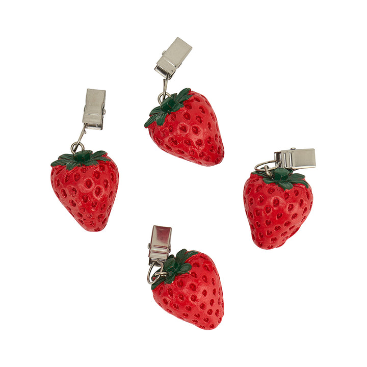 Tablecloth Weights - Clip on - Strawberry