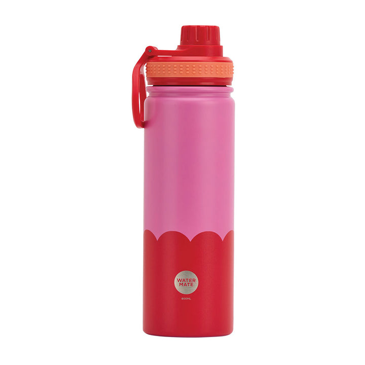 Watermate - Wave Edition - 600ml - red & Pink