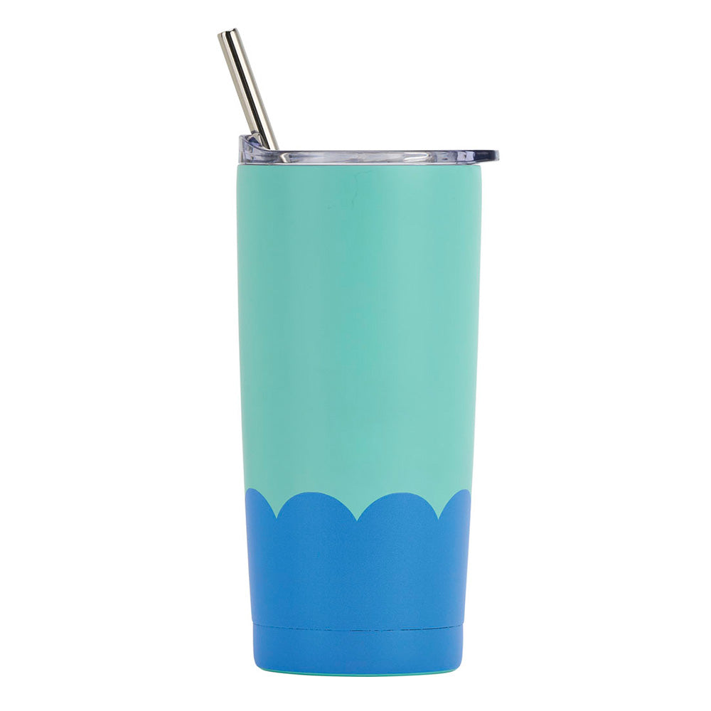 Smoothie Cup/Tumblers - Wave Edition - Aqua & Blue