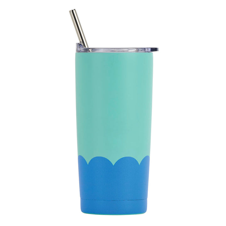 Smoothie Cup/Tumblers - Wave Edition - Aqua & Blue