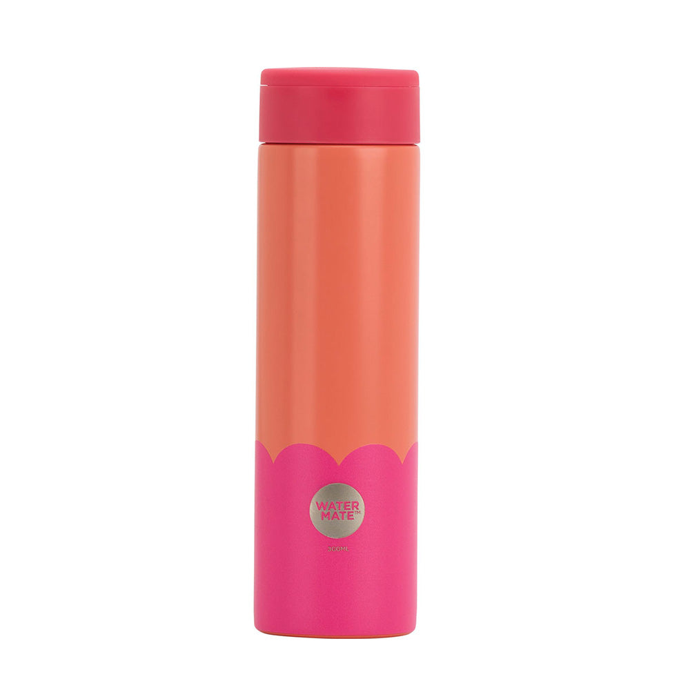 Mini Bottle - Wave Edition - Orange & Hot Pink