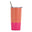 Smoothie Cup/Tumblers - Wave Edition - Orange & hot pink