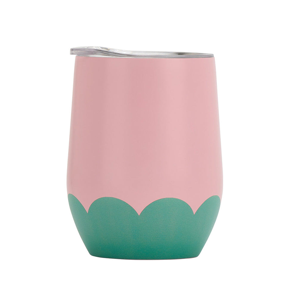 Wine Tumbler - Wave Edition - Musk & Green