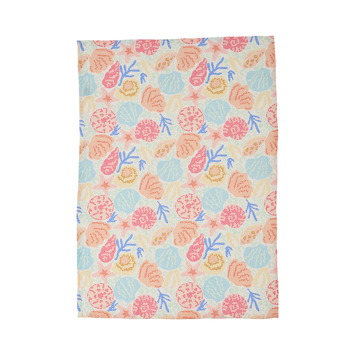 Shelly Beach - Tea Towel - Linen