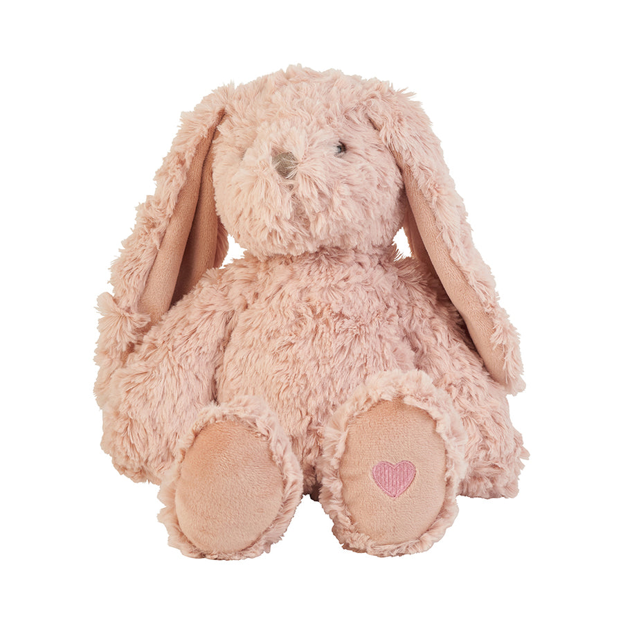 Plush Curly bunny - pink