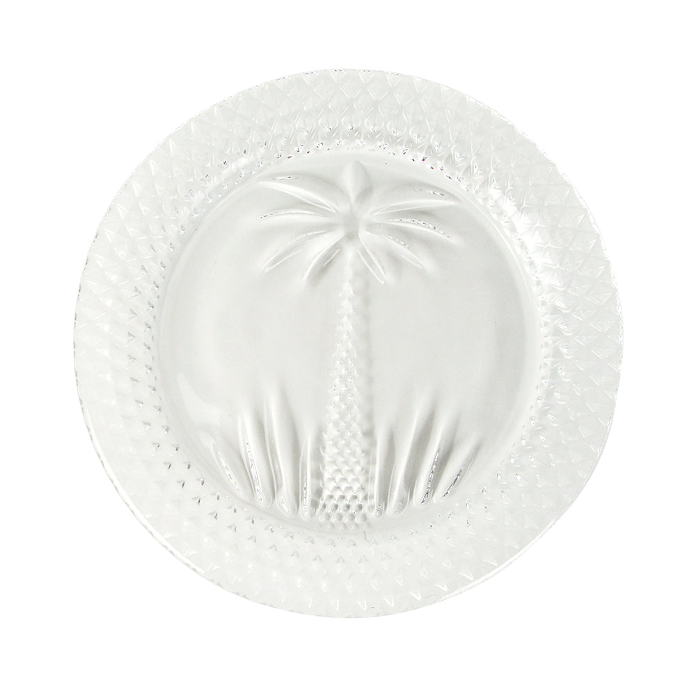 clear-palm-glassware-plate