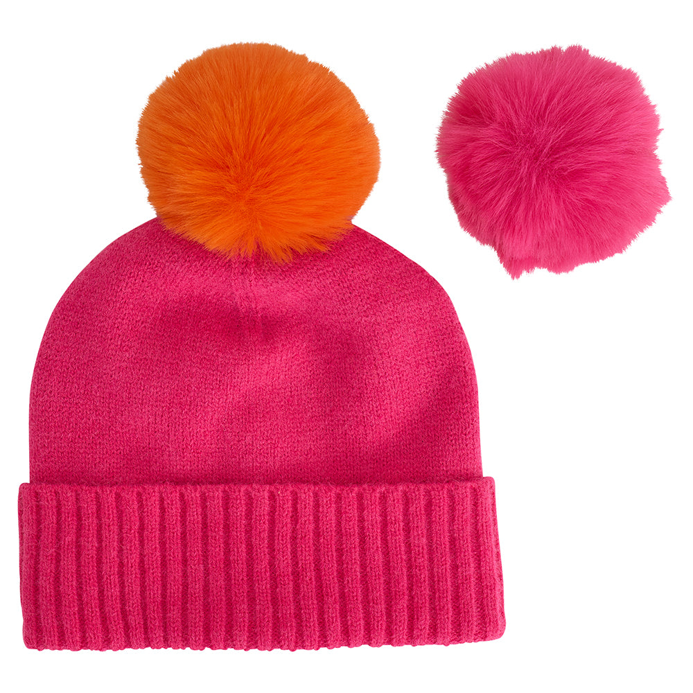 Beanie-sock-set-hot-pink