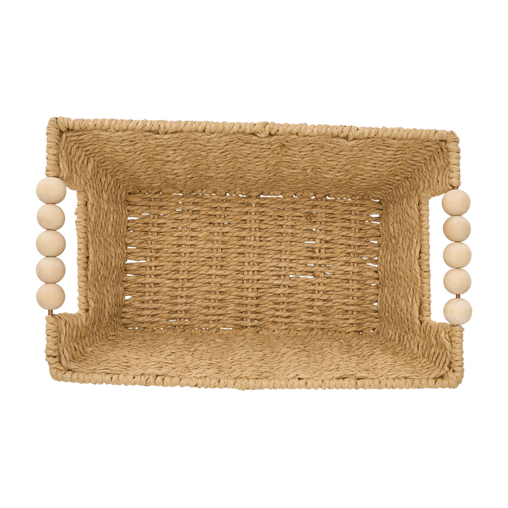 Papier Woven Basket - Natural