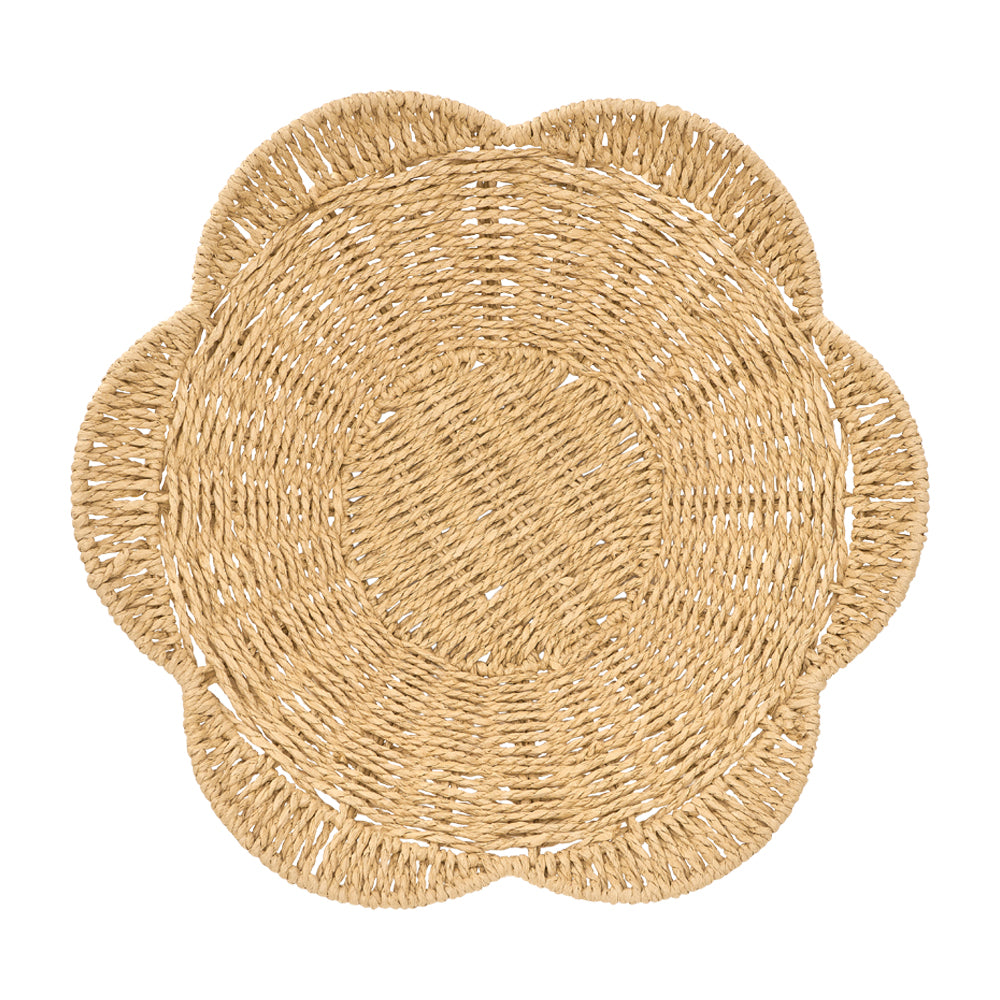 Papier woven Basket Set - Natural