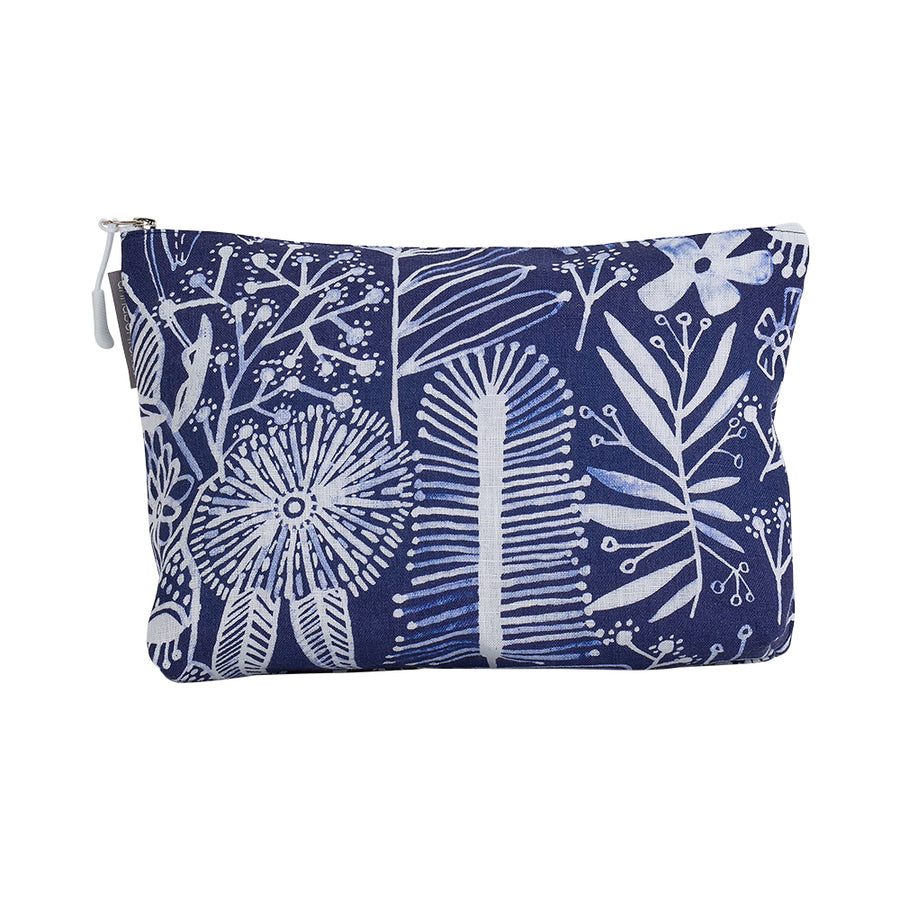 navy-native-linen-cosmetic-bag