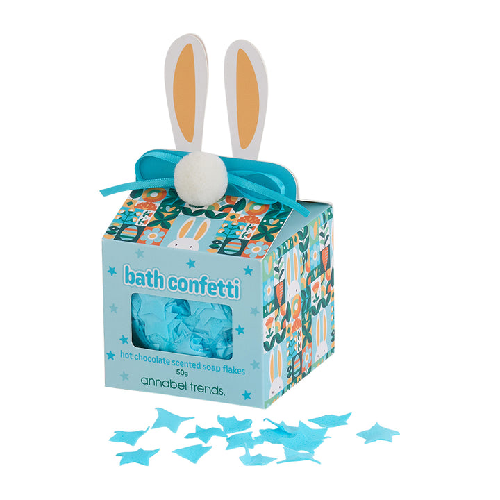 easter-bath-confetti-blue-hot-chocolate-soap-flakes