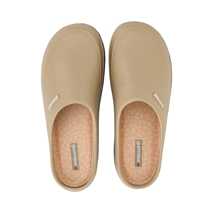 Taupe Gummies Clogs