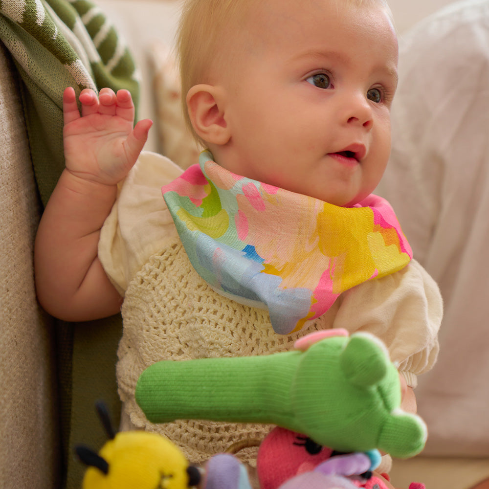 Good Vibes - bandana bib