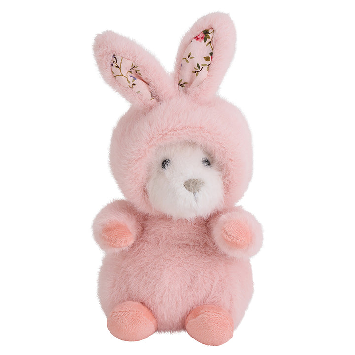 Plush bunny bear pink