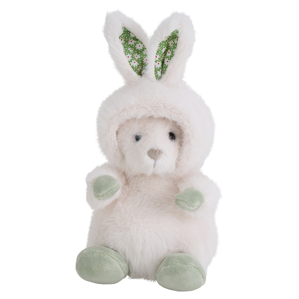 Plush bunny bear white