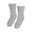 sherpa lined chenille lounge socks grey