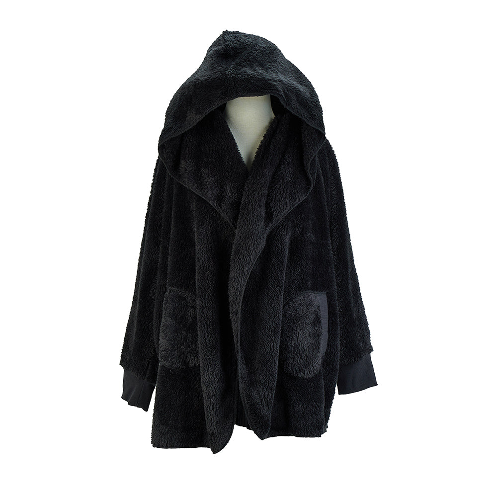 Cosy Luxe Cardi Robe - black