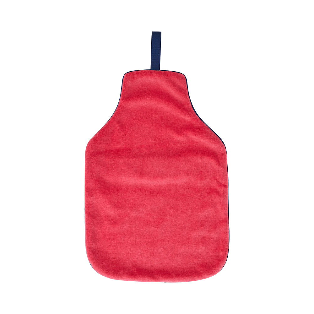 velvet hot water bottle cover pink crush