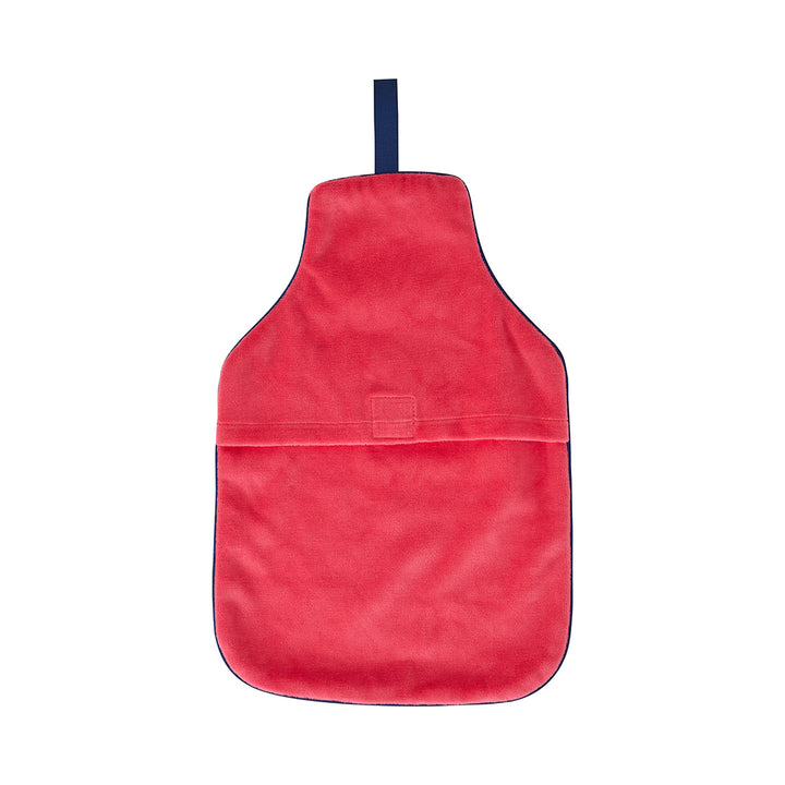 velvet hot water bottle cover pink crush