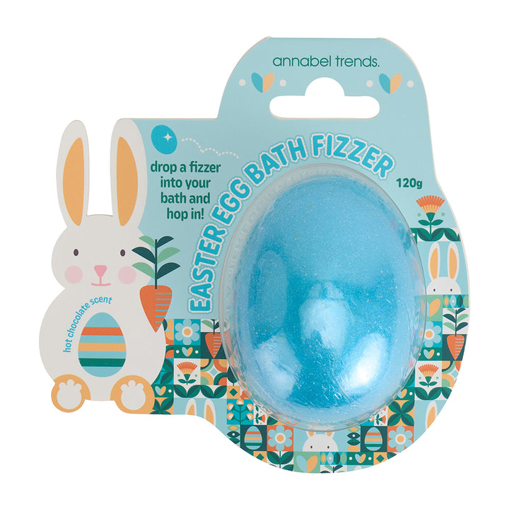 Easter bath fizzer hot chocolate scent easter egg