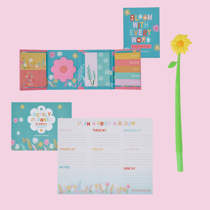 flower-daisy-stationery-bundle