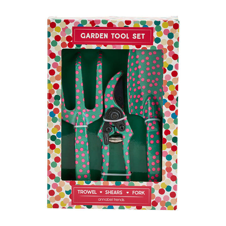 garden tools confetti garden trowel fork secateurs