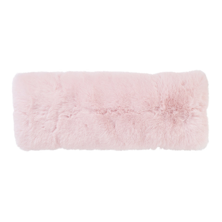 annabel trends cosy luxe pink quartz heat pillow