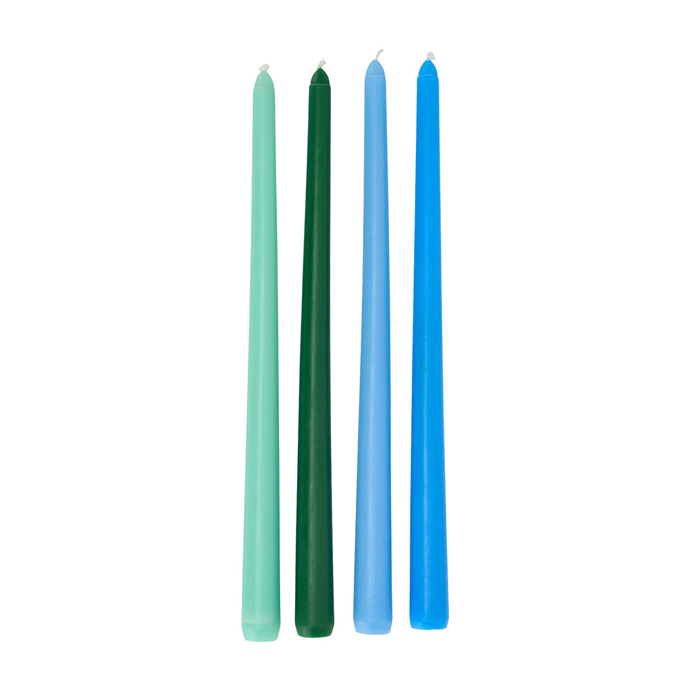 Taper Candles - Blue Tones