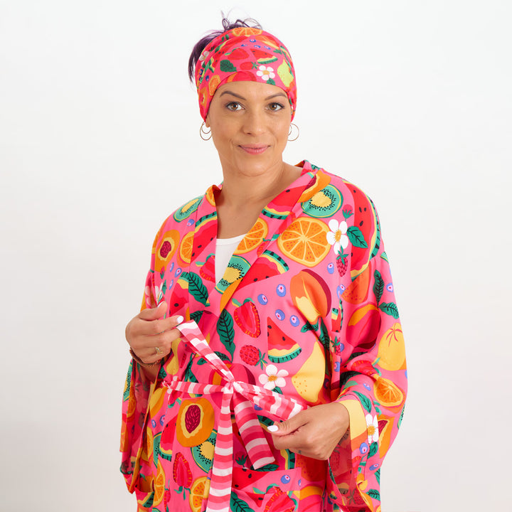 Kimono robe - Tropicana - Fruity