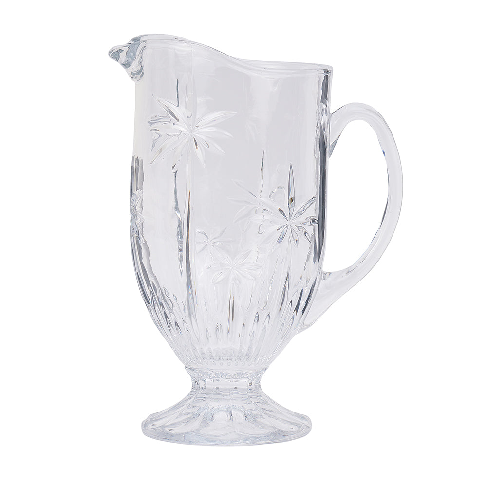 clear palm jug glassware