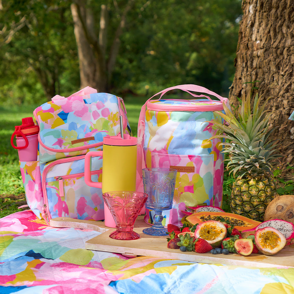 Good Vibes - Picnic Barrel Bag - Cooler Bag