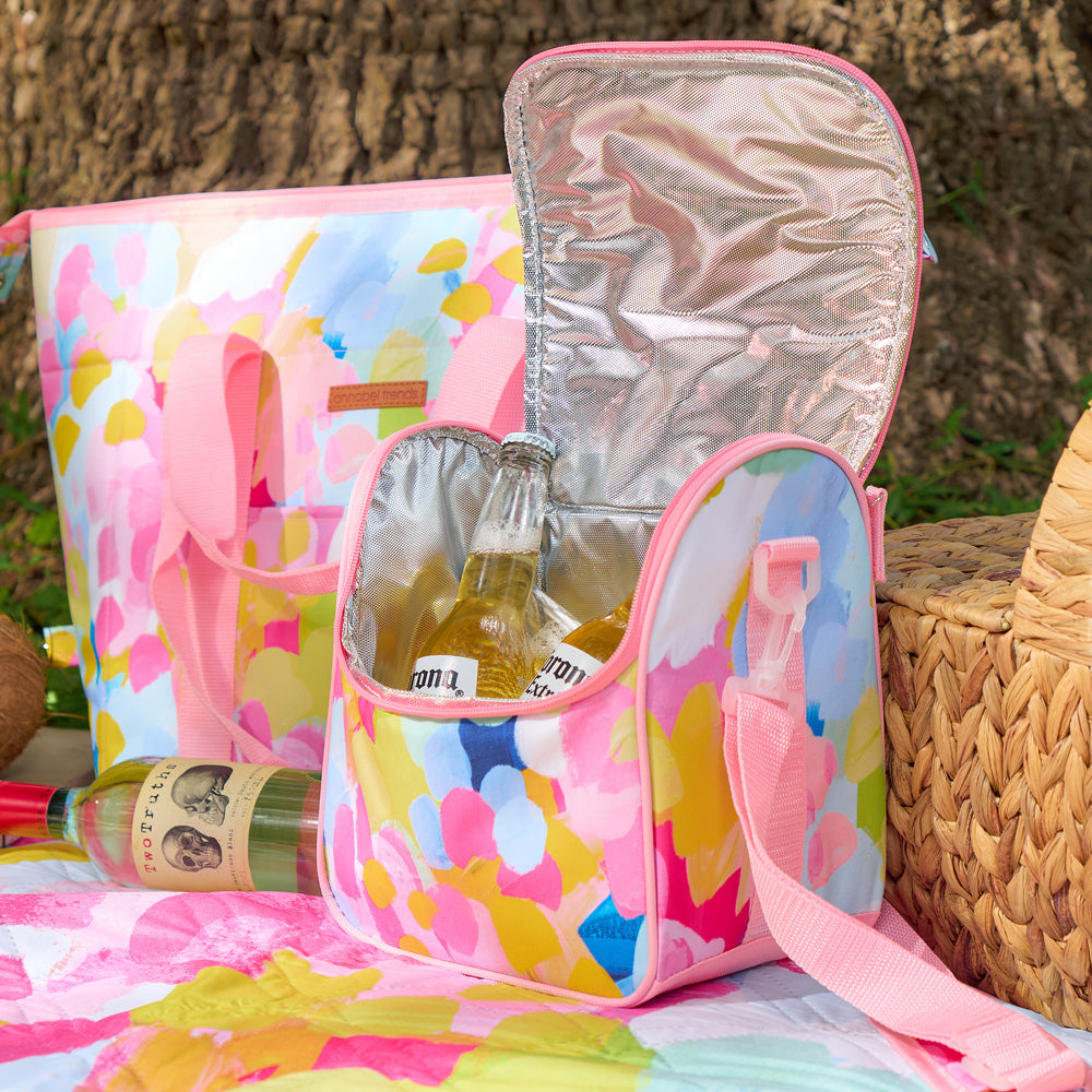 Picnic Lunch Bag - Good Vibes - Spotty