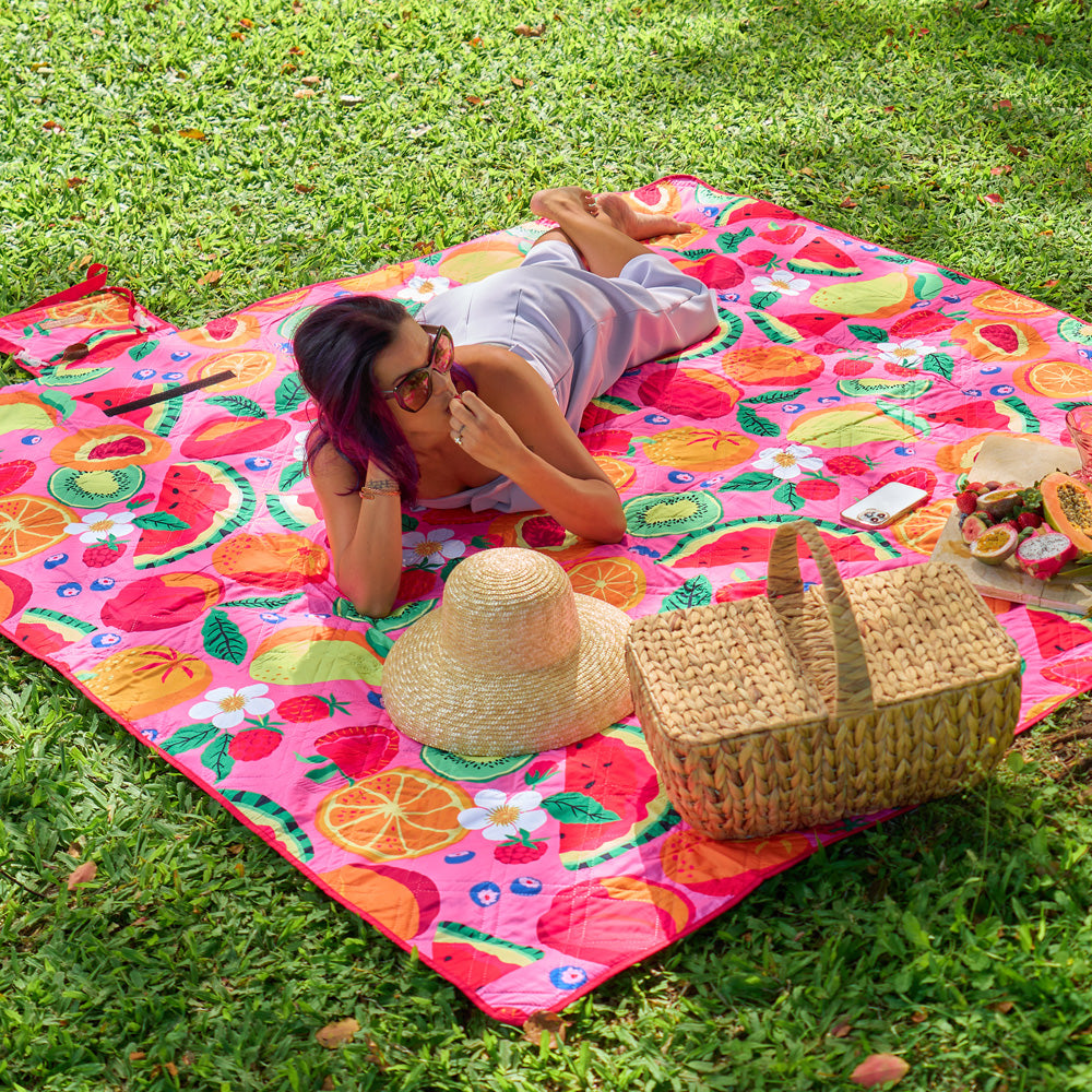 Picnic Mat - Tropicana - Annabel Trends - fruity - watermelon