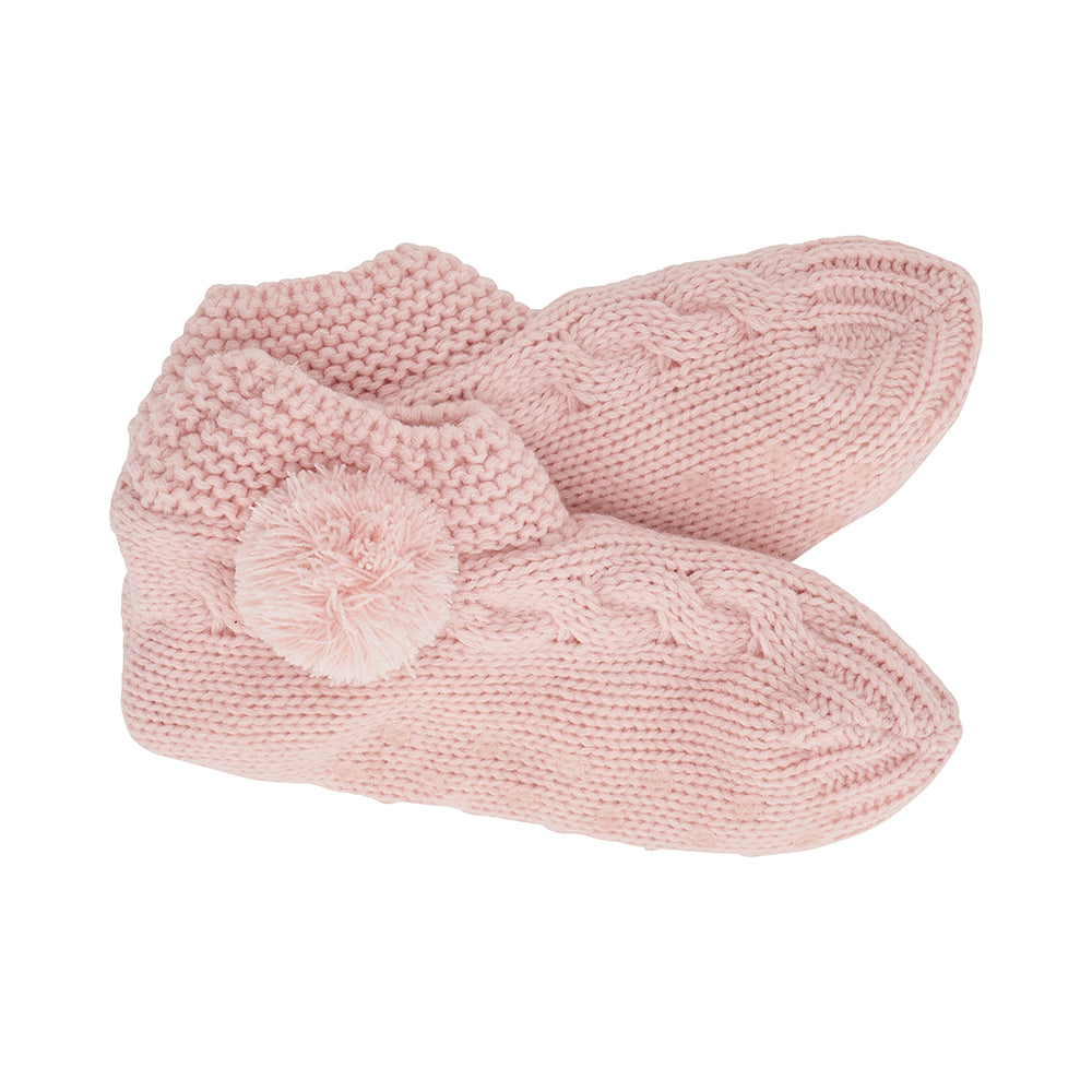 annabel trends pink quartz slouchy slippers