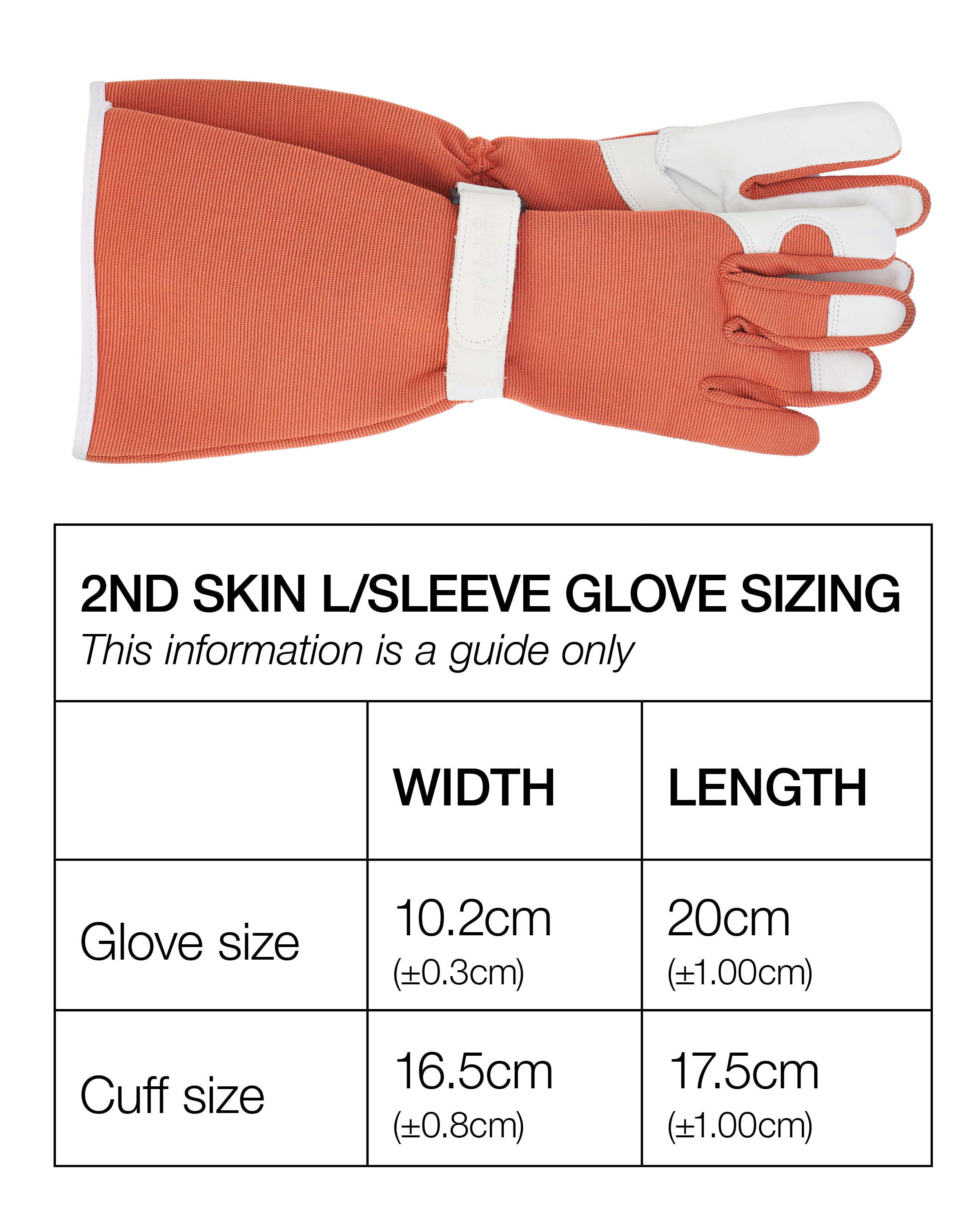 Sizing chart