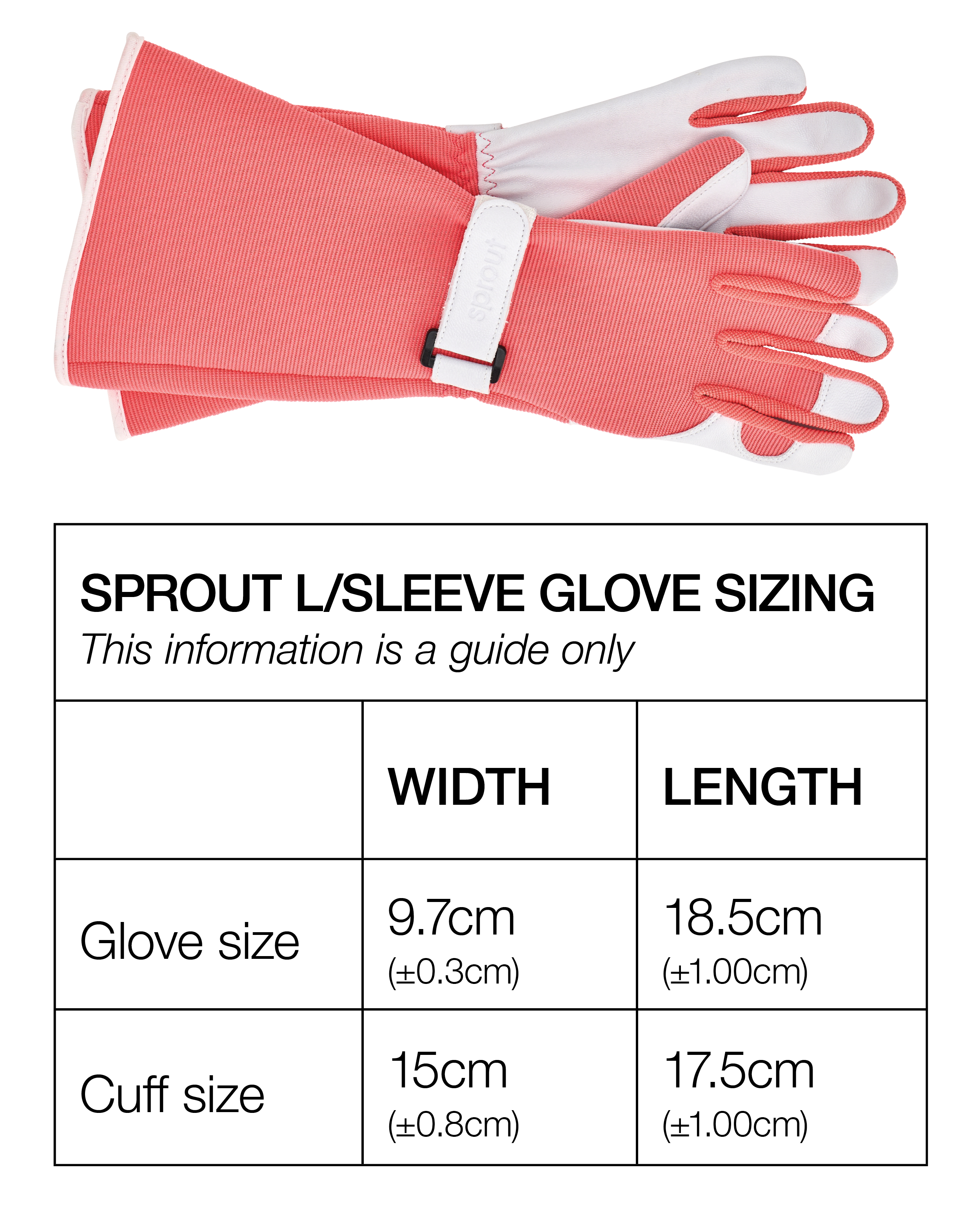 Sizing chart