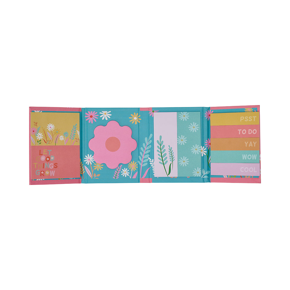 annabel trends sticky note pad set daisy design